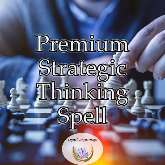 Premium Strategic Thinking Spell - gain a deeper understanding of your ambitions, challenges, and path to success