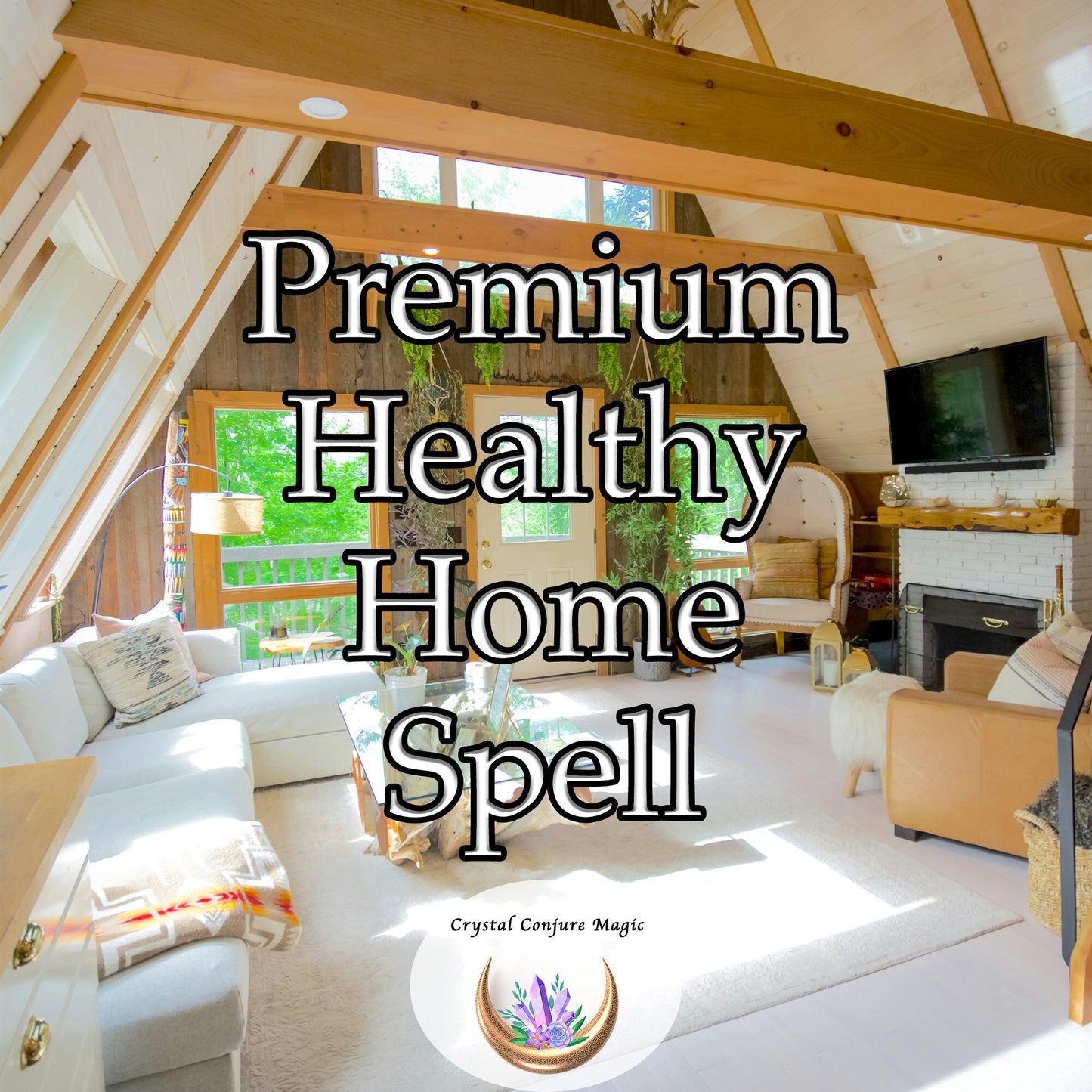 Premium Healthy Home Spell -  equips you with an array of capabilities for maintaining a harmonious, and invigorating living space.