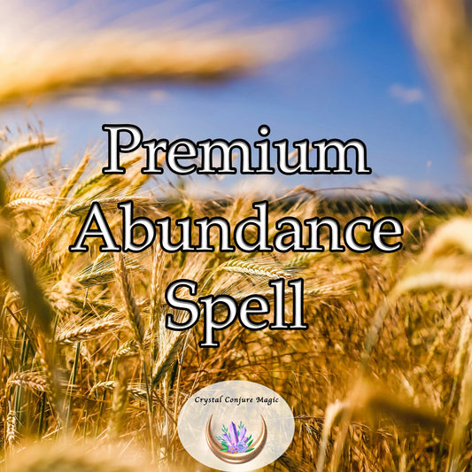 Premium Abundance Spell - l eave behind the days of stress and struggle and step into a life that overflows with abundance and wealth.