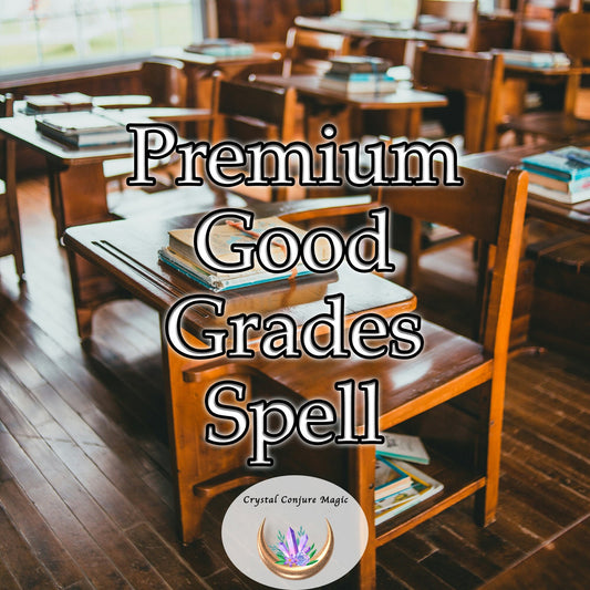 Premium Good Grades Spell - This Spell is a manifestation of ancient wisdom designed to invigorate your brain's potential.