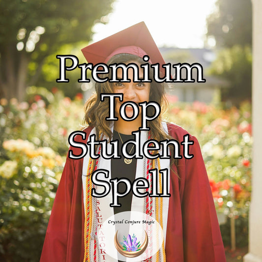 Premium Top Student Spell - a mindset that naturally propels you toward academic excellence