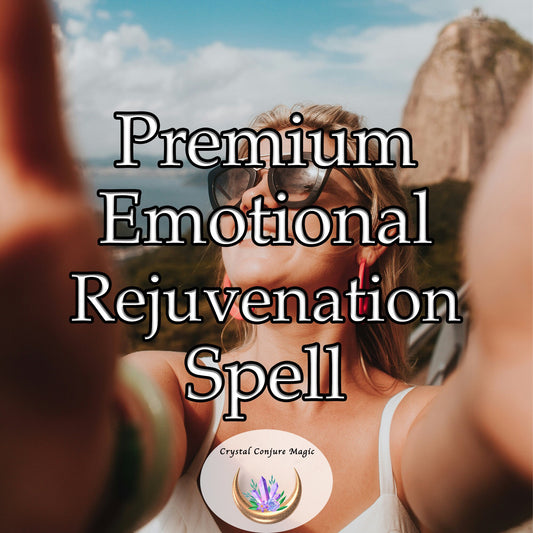 Premium Emotional Rejuvenation Spell a brew of serenity and strength, meticulously crafted to restore & bolster your emotional vitality.