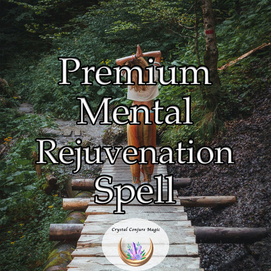 Premium Mental Rejuvenation Spell  - Reset your mental fatigue and give yourself  a fresh burst of energy, clarity, cognition, & creativity.