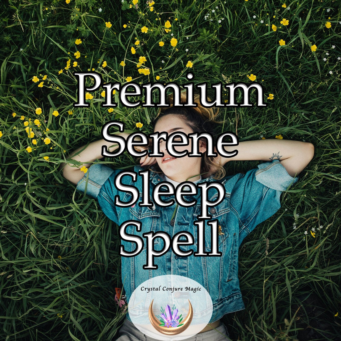 Premium Serene Sleep Spell - transition into a peaceful dream world, and recharge your spirit