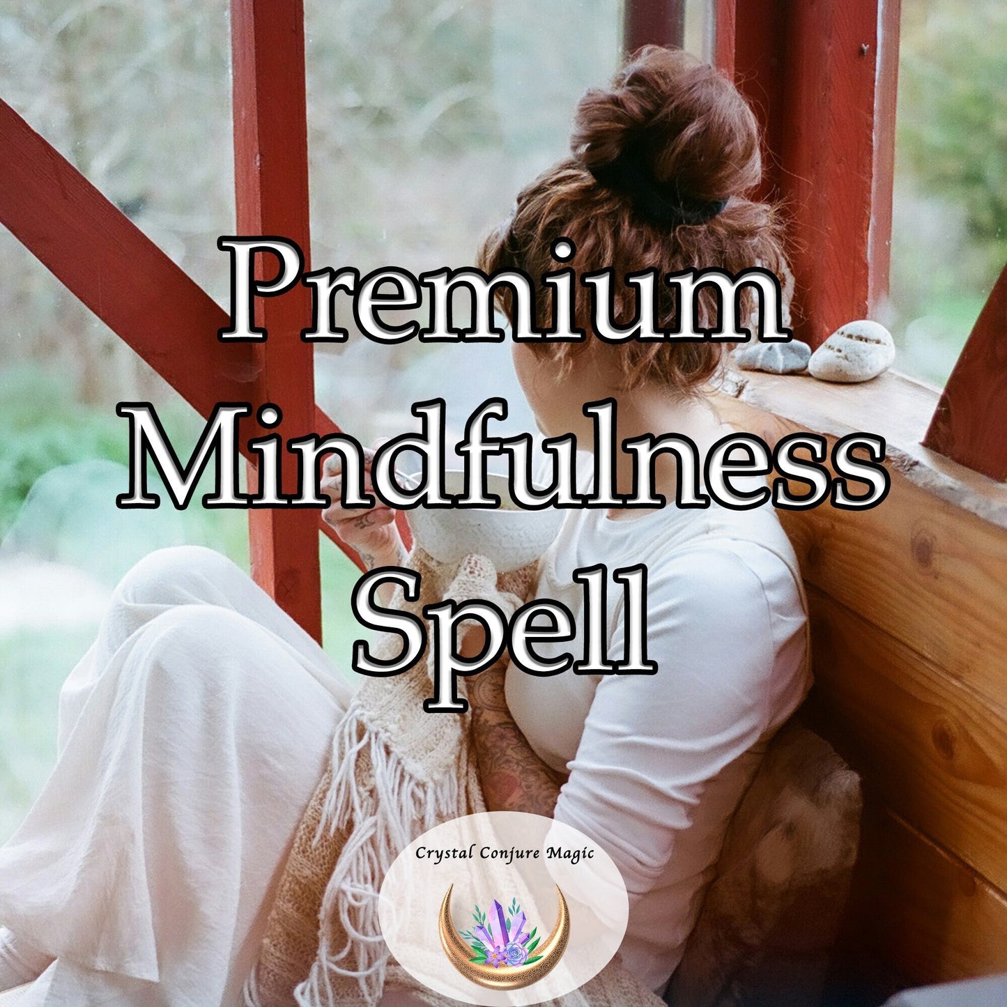 Premium Mindfulness Spell - a way of life that promotes tranquility, harmony, and an enhanced sense of well-being