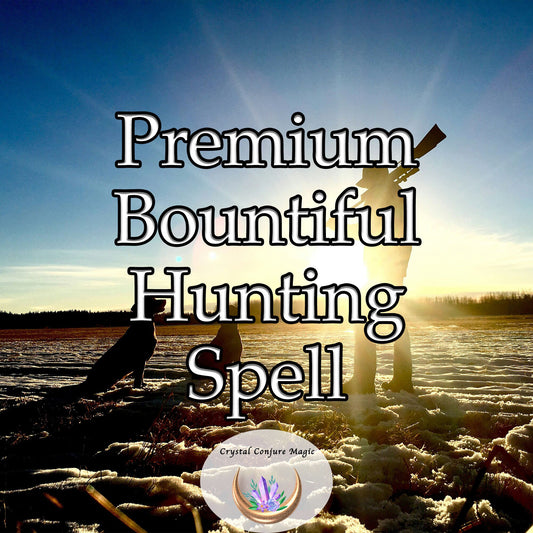 Premium Bountiful Hunting Spell - the embodiment of mankind's deep-rooted connection to nature