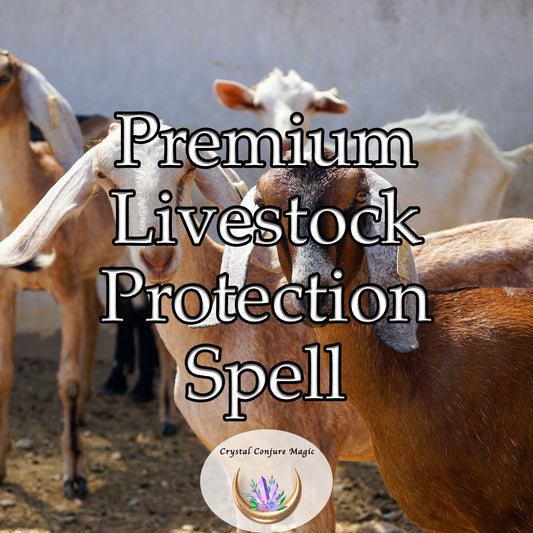 Premium Livestock Protection Spell - help safeguard your animals from harm and ill intentions