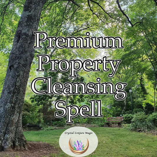 Premium Property Cleansing Spell - cleanse your home and land of negative energy and spiritual disturbances